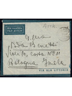 1937 ETIOPIA AEROGRAMMA...