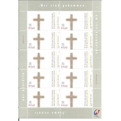 2005 VATICANO GIORNATA MONDIALE DELLA GIOVENTU 1 MINIFOGLIO NUOVO MNH MF 24671