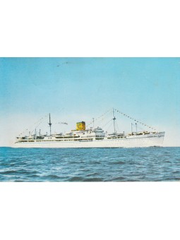 CARTOLINA NAVE "ANNA" ANNO...