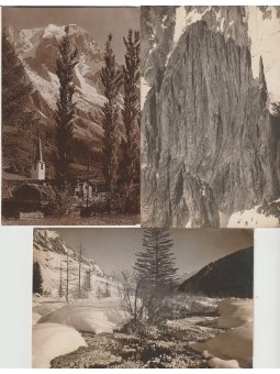 TRE CARTOLINE VAL D' AOSTA...