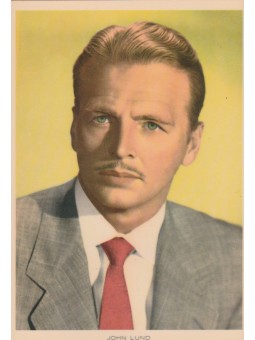 CARTOLINA ATTORE " JOHN...