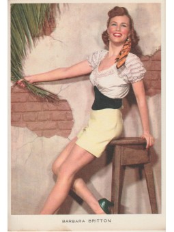 CARTOLINA ATTRICE " BARBARA...