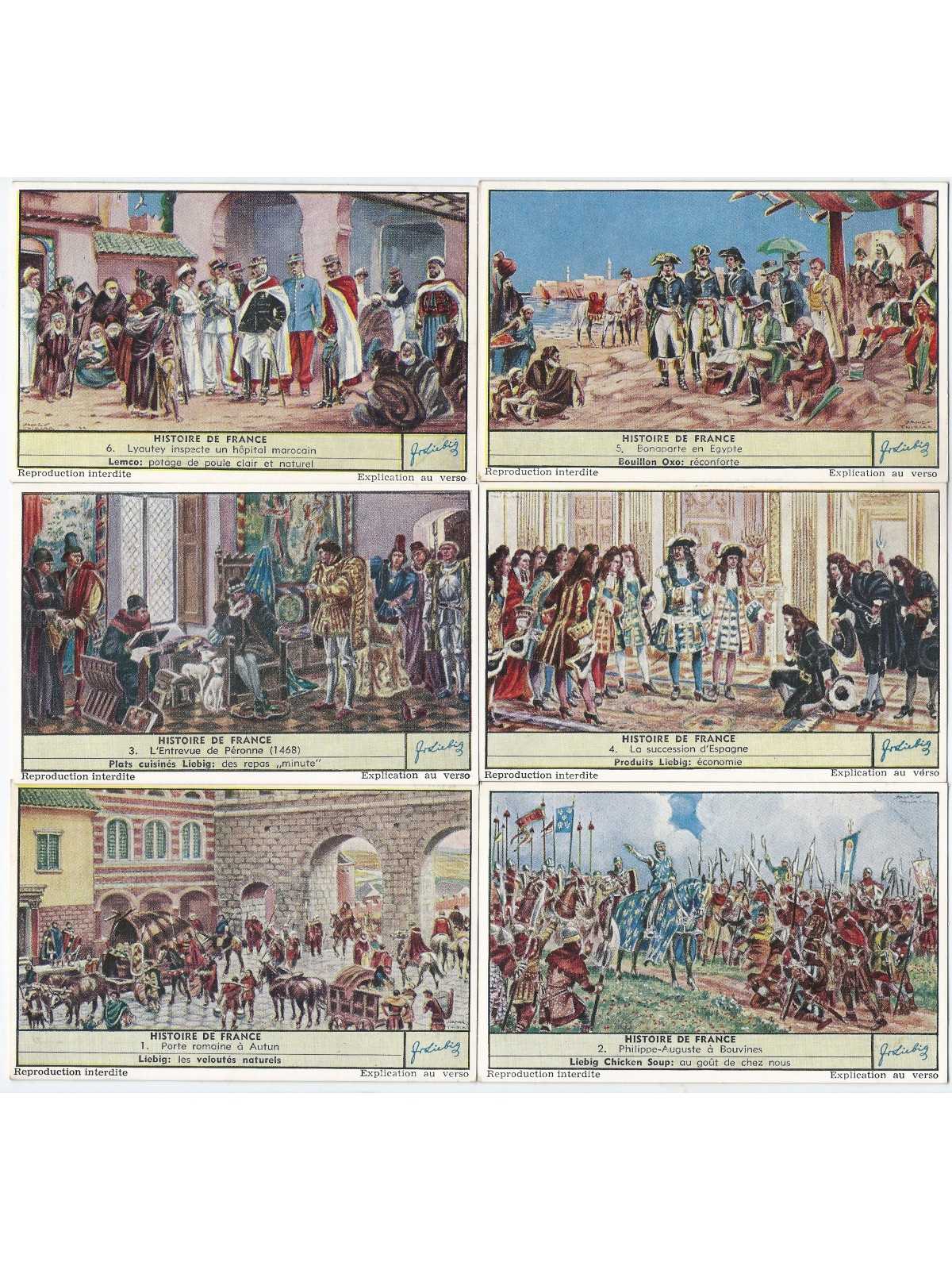 S 1629 LIEBIG STORIA DELLA FRANCIA (BEL) MF24794 S 1629 LIEBIG STORIA DELLA FRANCIA (BEL) MF24794