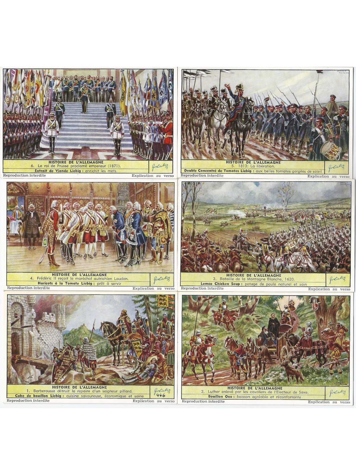 S 1630 LIEBIG STORIA DELLA GERMANIA (BEL) MF24795 S 1630 LIEBIG STORIA DELLA GERMANIA (BEL) MF24795