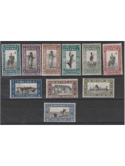 1930 ERITREA SERIE SOGGETTI...