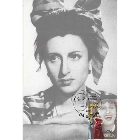 CARTOLINA MAXIMUM ATTRICE ANNA MAGNANI NUOVA MF19392