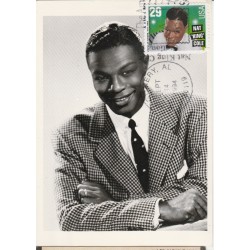 CARTOLINA MAXIMUM ATTORE NAT KING COLE NUOVA MF19400