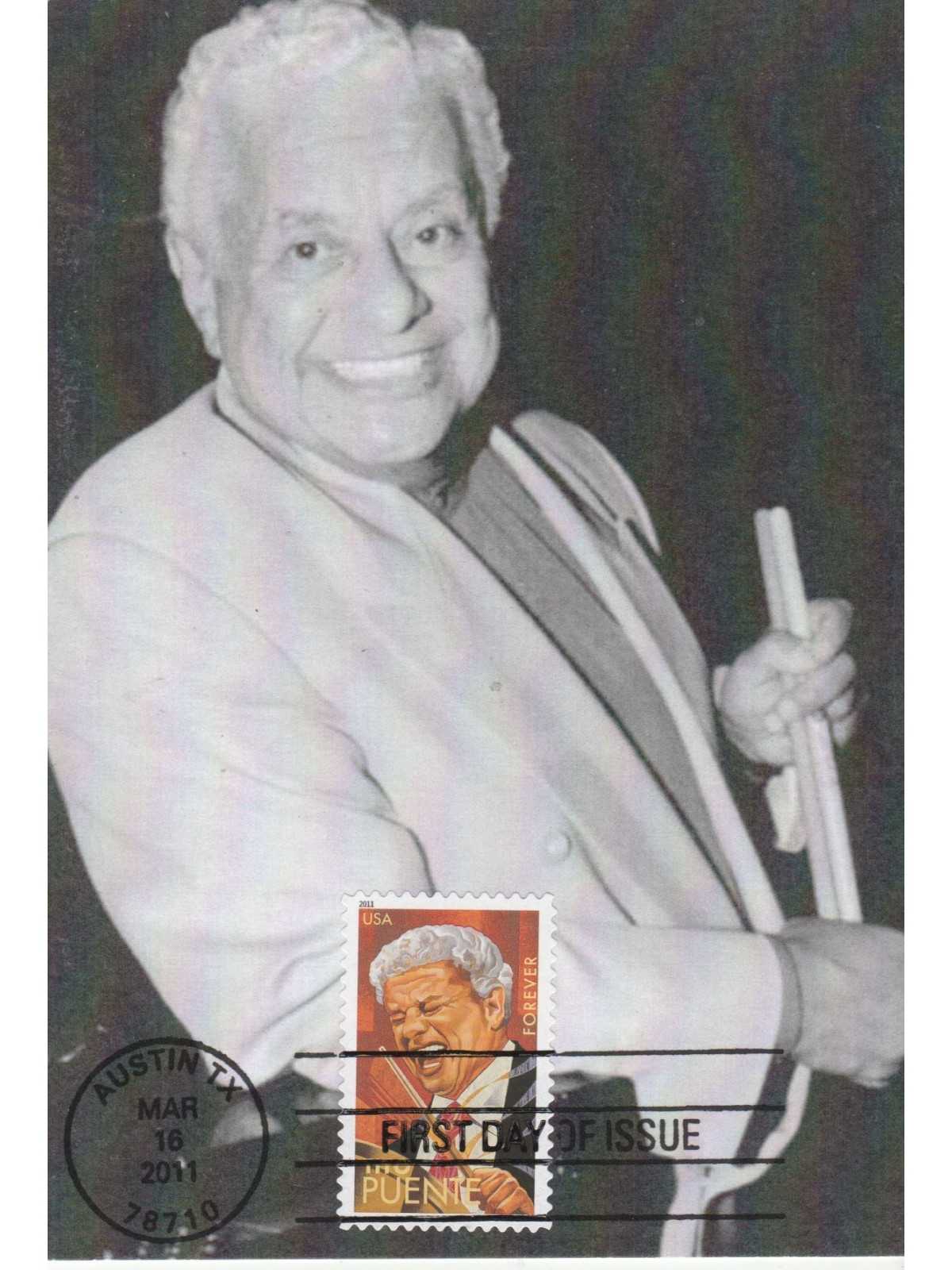 CARTOLINA MAXIMUM ATTORE TITO PUENTE NUOVA MF19378