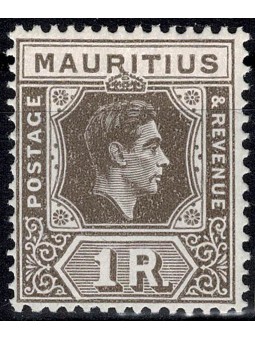 MAURITIUS 1938 GEORGE VI...