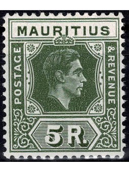 MAURITIUS 1938 GEORGE VI...
