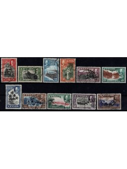 CEYLON 1935 / 1936 EFFIGIE...