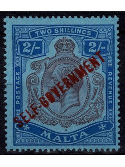 MALTA 1922 GIORGIO V 2 S....