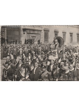 CARTOLINA ROMA PIO XII° PER...