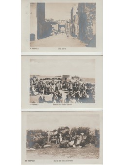 TRE CARTOLINE COLONIALI DI...