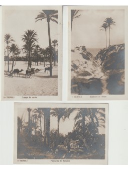 TRE CARTOLINE COLONIALI DI...