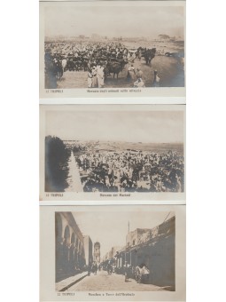 TRE CARTOLINE COLONIALI DI...