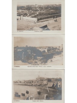 TRE CARTOLINE COLONIALI DI...