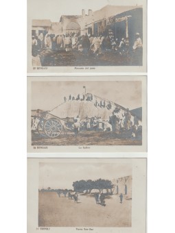 TRE CARTOLINE COLONIALI DI...