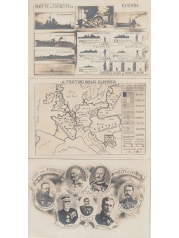 TRE CARTOLINE PRIMA GUERRA...