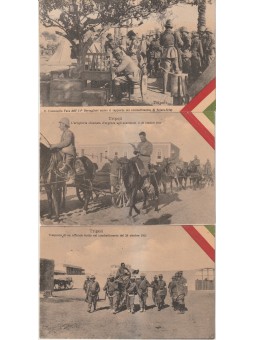 TRE CARTOLINE TRIPOLITANIA...