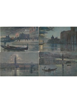 QUATTRO CARTOLINE VENEZIA...