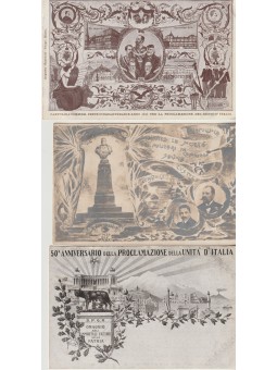 TRE CARTOLINE ROMA 1911 -...