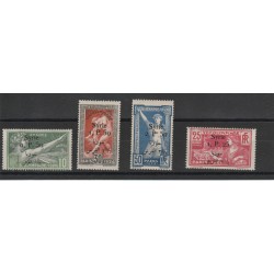 1924 SIRIA SYRIE SERIE OLIMPIADI 4 V MLH YV 122-25 MF19274