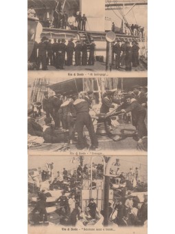 TRE CARTOLINE MILITARI VITA...