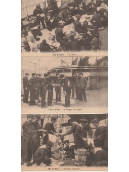 TRE CARTOLINE MILITARI VITA...