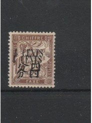 CINA FRANCESE 1911 SEGNATASSE 1 VAL MLH MF19240