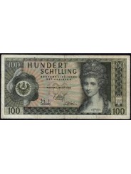 AUSTRIA 1969 BANCONOTA 100...