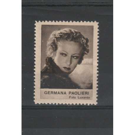 1938 GERMANA PAOLIERI RARO ERINNOFILO CINEMA ANNO XVII MF19631