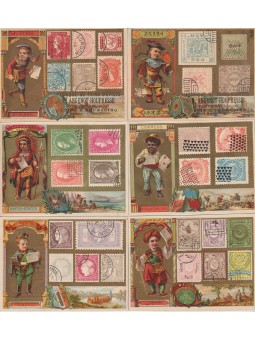 SERIE DI 6 FIGURINE...