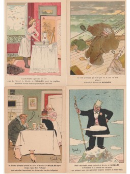 SERIE DI 4 FIGURINE...