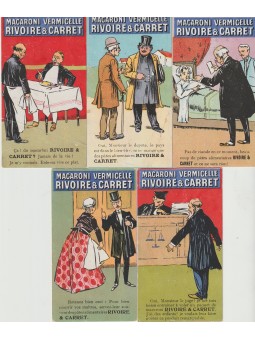 5 FIGURINE PUBBLICITARIE...