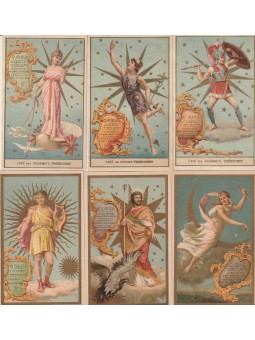 SERIE DI SEI FIGURINE...