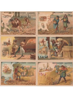 SERIE DI SEI FIGURINE...