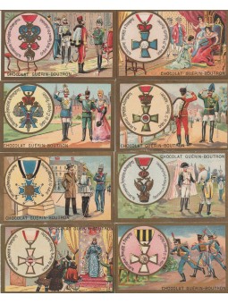 SERIE DI OTTO FIGURINE...