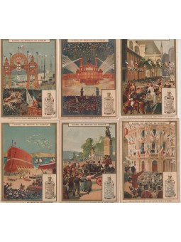 SERIE DI SEI FIGURINE...