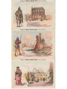 SERIE DI TRE FIGURINE...