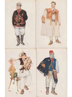 QUATTRO CARTOLINE VLADIMIR...