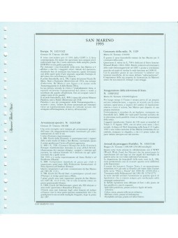 SAN MARINO 1993 FOGLI...