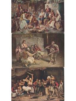 TRE CARTOLINE JOVANOVIC...