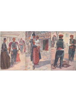 TRE CARTOLINE A. KASPAR...