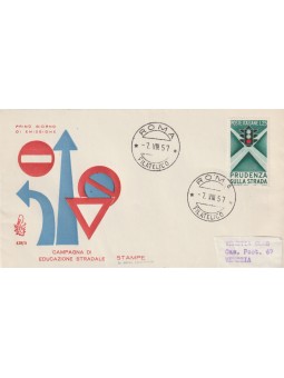 1957 FDC VENETIA N°129/IT...