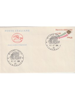 2009 FDC CAVALLINO ITALIA...