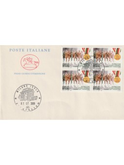2009 FDC CAVALLINO ITALIA...