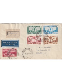 FDC SOMALIA A.F.I.S. 1953...