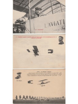 TRE CARTOLINE PRIMI VOLI -...