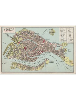 VENETO - VENEZIA CARTINA...